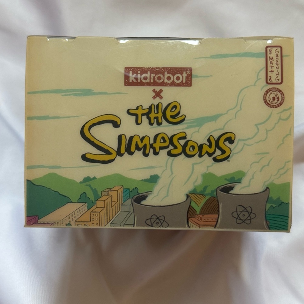 Rare Kidrobot The Simpsons Nigiri Blinky Vinyl Figure Collectible New Sealed Box - Picture 2 of 6